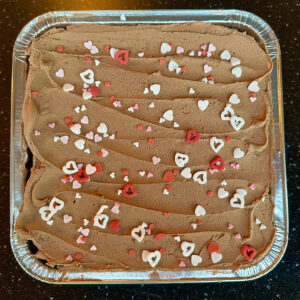 Brownie Tray - Valentine Brownies