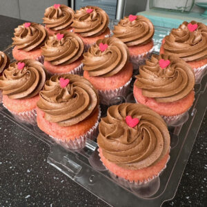 Chocolate Strawberry Cupcakes